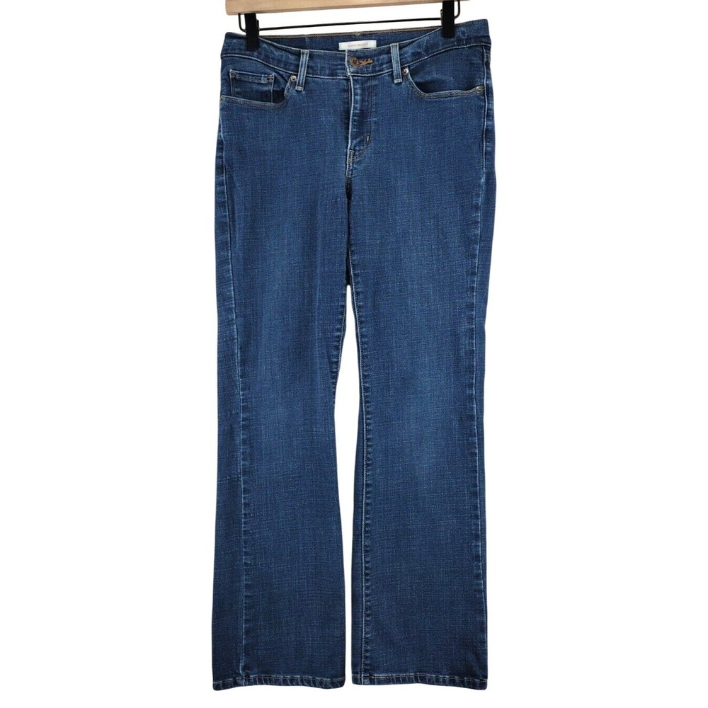Levi's Women Classic Bootcut Jeans Blue‎ Wash Size 4S W27 L30